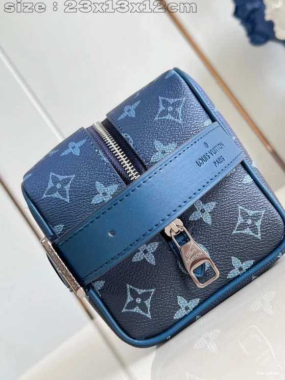 Fake Louis Bags LOUIS VUITTON LOCKER KIT DOPP bag-23*13*12CM 0713